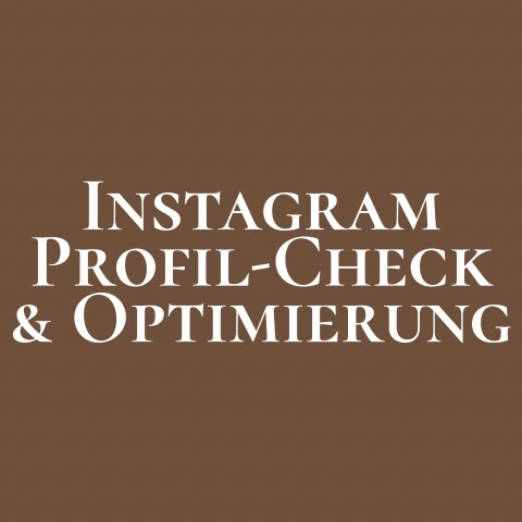 Instagram-Profil-Check & Optimierung