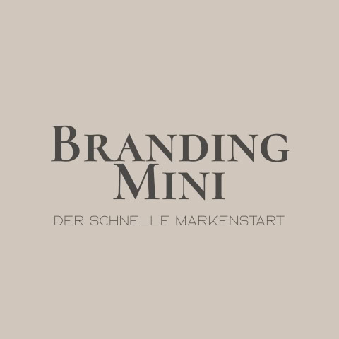 Branding Mini – Der schnelle Markenstart