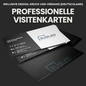 Premium-Visitenkarten: Ihr Komplettpaket für den ersten Eindruck (250 Stk.)