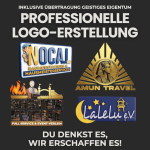 Professionelles Logo-Design: Ihre Marke, Ihr Eigentum